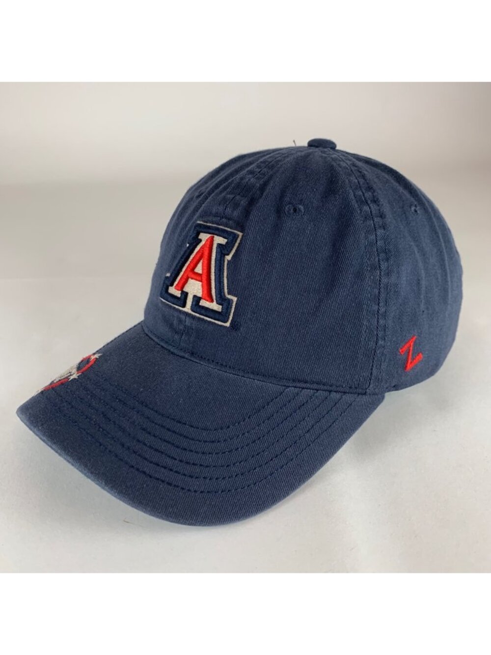 Arizona Wildcats NCAA Navy Blue Zephyr OHT Relaxed Fit Strapback Adjustable Hat